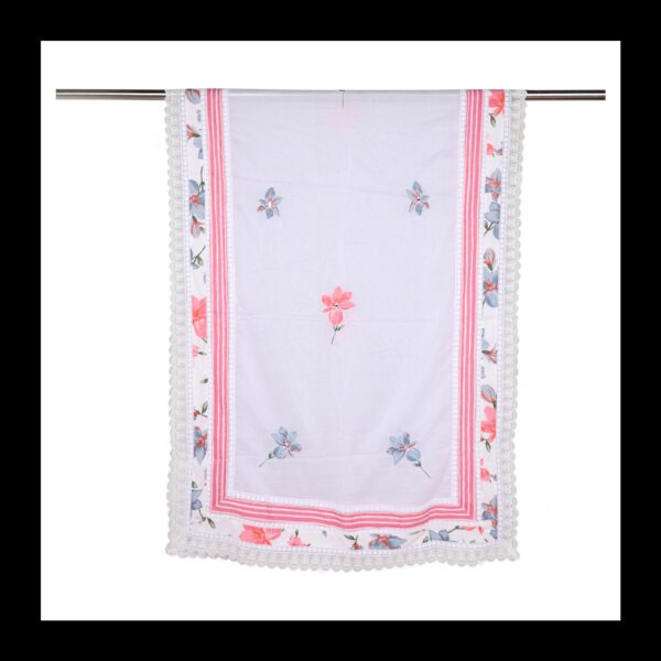 Women Pink and white unstiched suit best combination best for festivals and occasion - Image 2